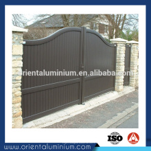 Durable Aluminium Haupttor-Designs